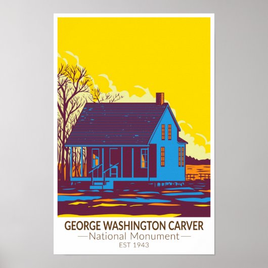 George Washington Carver National Monument Poster (Voorkant)