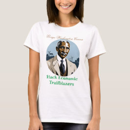 George Washington Carver - Zwart Economisch T-shirt