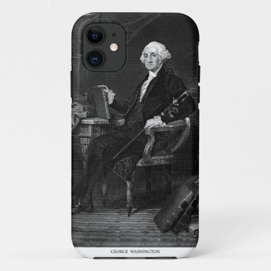 George Washington Case-Mate iPhone Case (Achterkant)