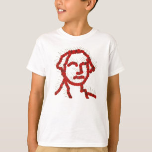George Washington Cherry Portrait T-shirt