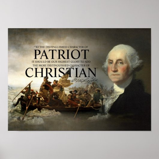 George Washington, Christelijk Patriot Poster (Voorkant)