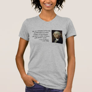 George Washington Citaat 7b T-shirt