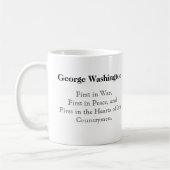 George Washington Coffee Mok (Links)