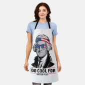 George Washington Cool met Britse heerschappij 4 j Schort (Gedragen)