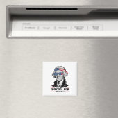George Washington Cool met Britse Regel op 4 juli Magneet (Insitu (Vaatwasser))