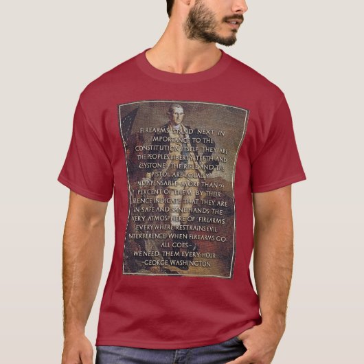 George Washington: De Volksliberty Teeth T-shirt (Voorkant)