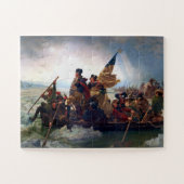 George Washington die de Delaware passeert Legpuzzel (Horizontaal)