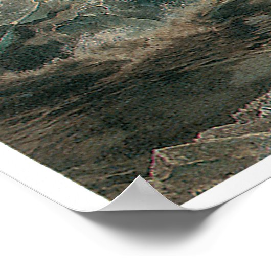 George Washington die de Delaware passeert Poster (Hoek)