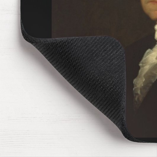 George Washington die ronddraait in zijn Grijze Fu Muismat (Hoek)