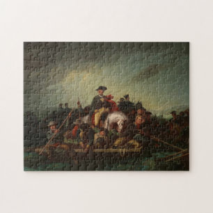 George Washington door de Delaware Legpuzzel
