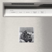 George Washington door de Delaware Magneet (Insitu (Vaatwasser))