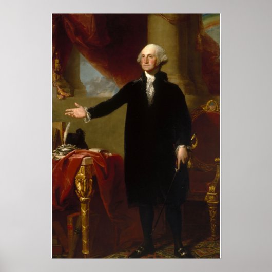 George Washington door Gilbert Stuart Poster (Voorkant)