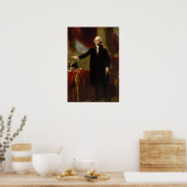 George Washington door Gilbert Stuart Poster (Keuken)
