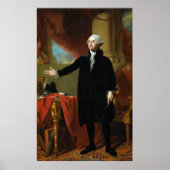George Washington door Gilbert Stuart Poster (Voorkant)