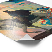 George Washington door Newell Convers Wyeth Foto Afdruk (Hoek)