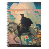 George Washington door Newell Convers Wyeth Notitieboek (Voorkant)