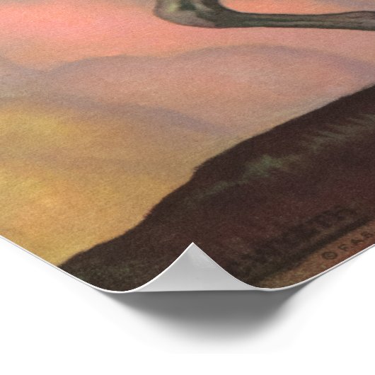 George Washington door Newell Convers Wyeth Poster (Hoek)