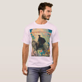 George Washington door Newell Convers Wyeth T-shirt (Voorkant volledig)