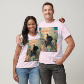 George Washington door Newell Convers Wyeth T-shirt (Unisex)