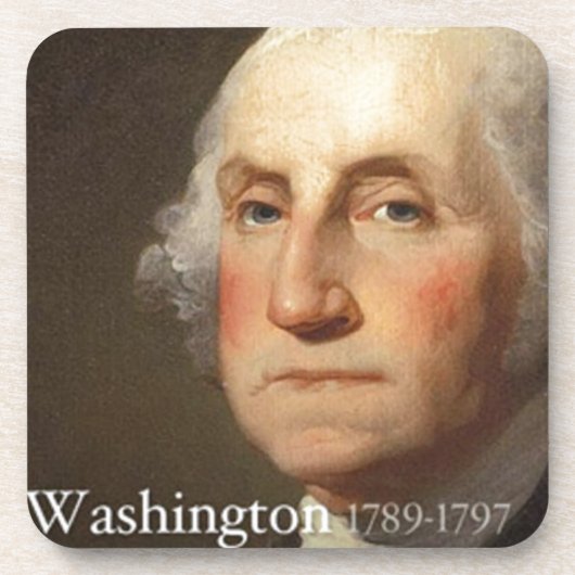 George Washington Drankjes Onderzetter (Voorkant)