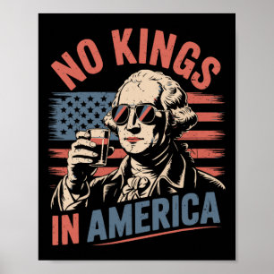 George Washington Drink grappige no kings amerika Poster