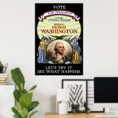 George Washington Election 1789 Poster (Thuiskantoor)