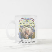 George Washington Election Stein Matglas Koffiemok (Links)