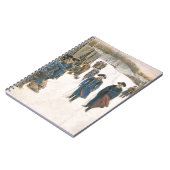 George Washington en Baron von Steuben Notitieboek (Linkerzijde)