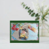 George Washington en Cherries Briefkaart (Staand voorkant)