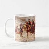 George Washington en Lafayette in Valley Forge Koffiemok (Links)