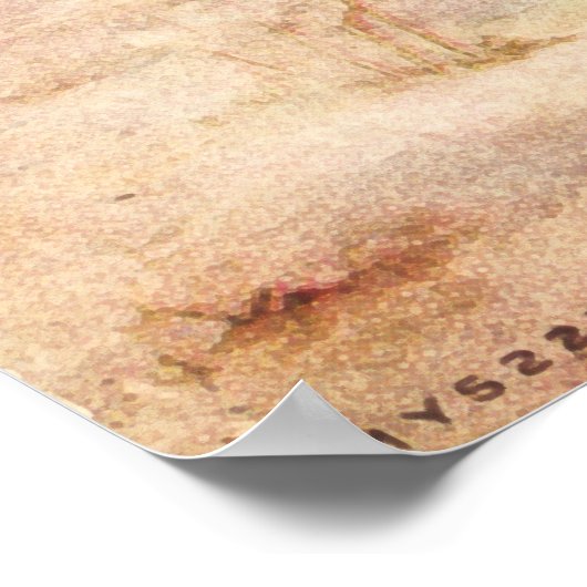 George Washington en Lafayette in Valley Forge Poster (Hoek)