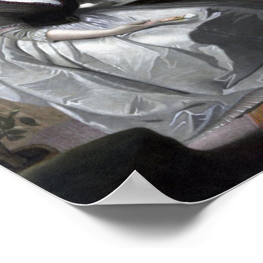 George Washington en zijn familie Poster (Hoek)