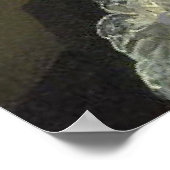 George Washington en zijn Foxhound Poster (Hoek)