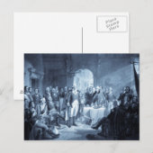 George Washington en zijn generaals briefkaarten (Voorkant / Achterkant)