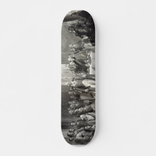 George Washington en zijn generaals skateboard