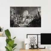 George Washington en zijn Generals poster/print Poster (Thuiskantoor)