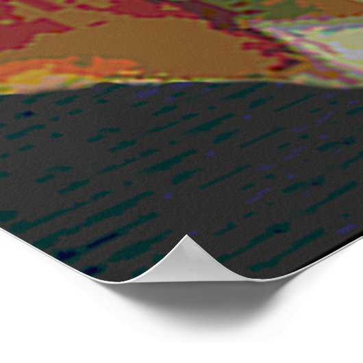 George Washington en zijn hond "Liberty Belle" Poster (Hoek)