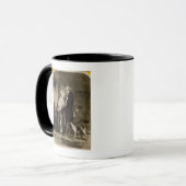 George Washington en zijn moeder Mok (Voorkant links)