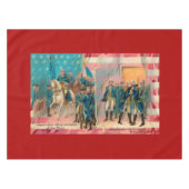 George Washington en zijn troepen Tafelkleed (Voorkant (Horizontaal))