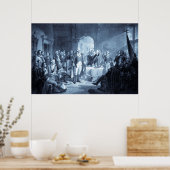 George Washington en Z'n Generals print (Keuken)