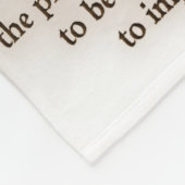 George Washington - Faith Fleece Deken (Hoek)