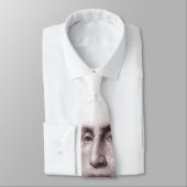 George Washington fijnstalen graving Stropdas (Gebonden)