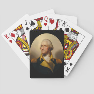 George Washington, First U.S. President Pokerkaarten