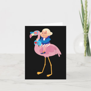 George Washington Flamingo 4 juli Amerikaanse FL Kaart
