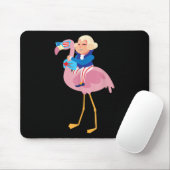 George Washington Flamingo 4 juli Amerikaanse FL Muismat (Met muis)