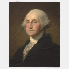 GEORGE WASHINGTON FLEECE DEKEN
