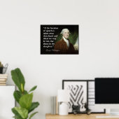 George Washington Freedom of Speech Quote Print (Thuiskantoor)