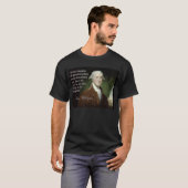 George Washington Freedom of Speech Quote T-shirt (Voorkant volledig)