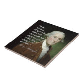 George Washington Freedom of Speech Quote Tile Tegeltje (Zijkant)