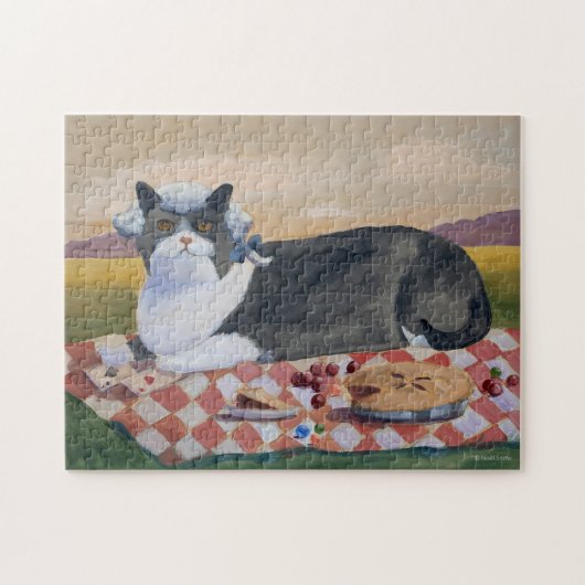 George Washington Funny Cat Legpuzzel (Horizontaal)